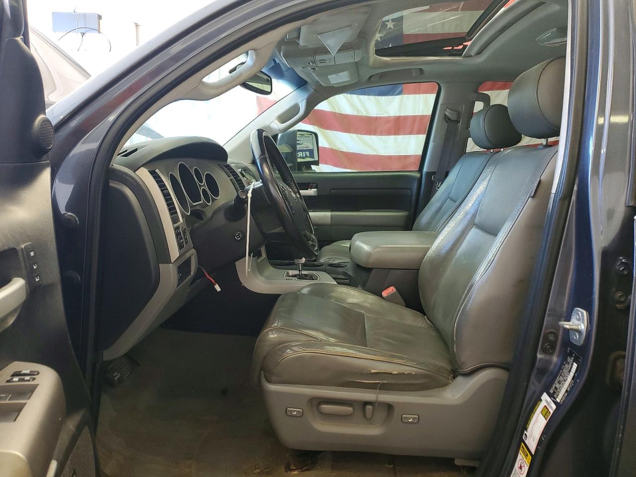 2008 Toyota Tundra Crewmax Limited Серый vin: 5TFDV58188X067333