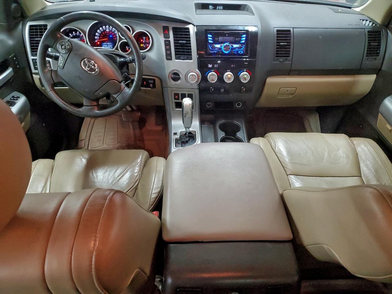 2008 Toyota Tundra Crewmax Limited Red vin: 5TFDV58198X040965
