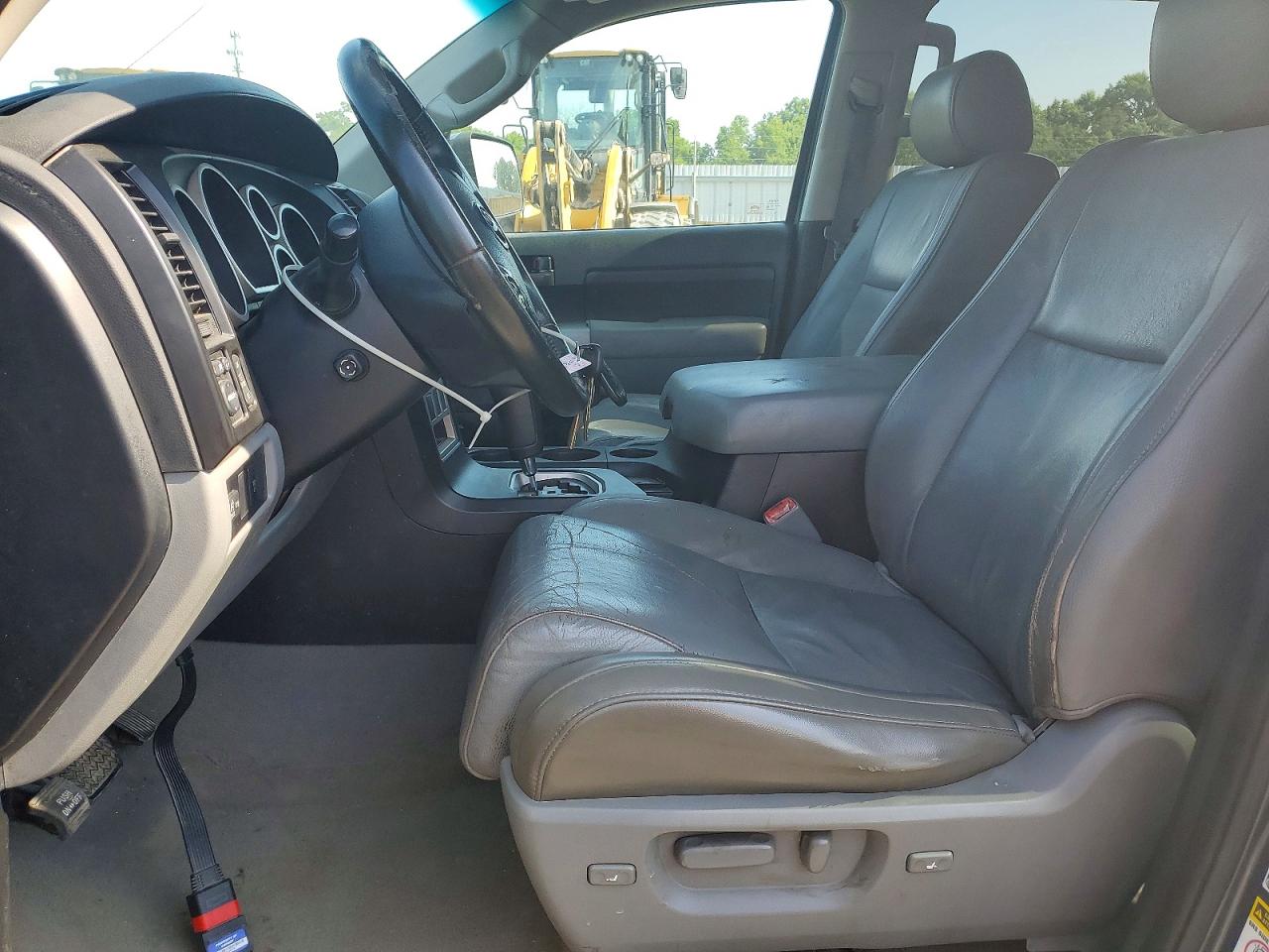 2008 Toyota Tundra Crewmax Limited Gray vin: 5TFDV58198X043588