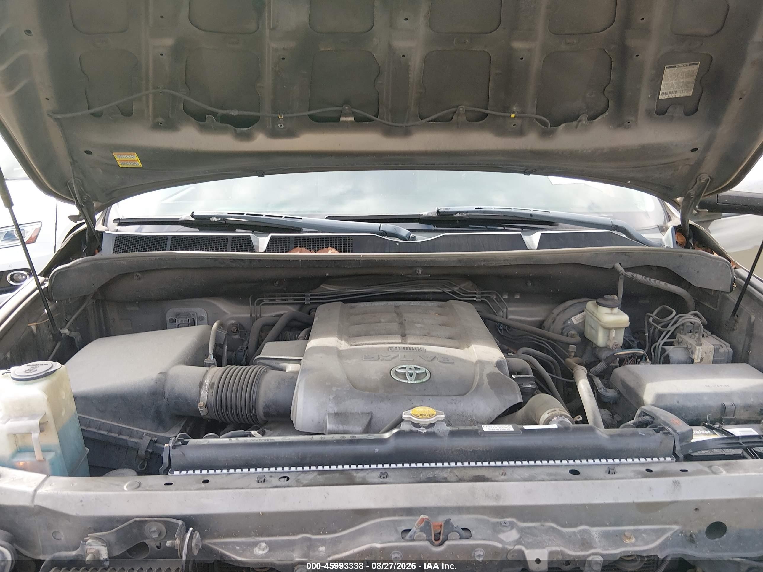 2008 Toyota Tundra Limited 5.7l V8 Brown vin: 5TFDV58198X071102