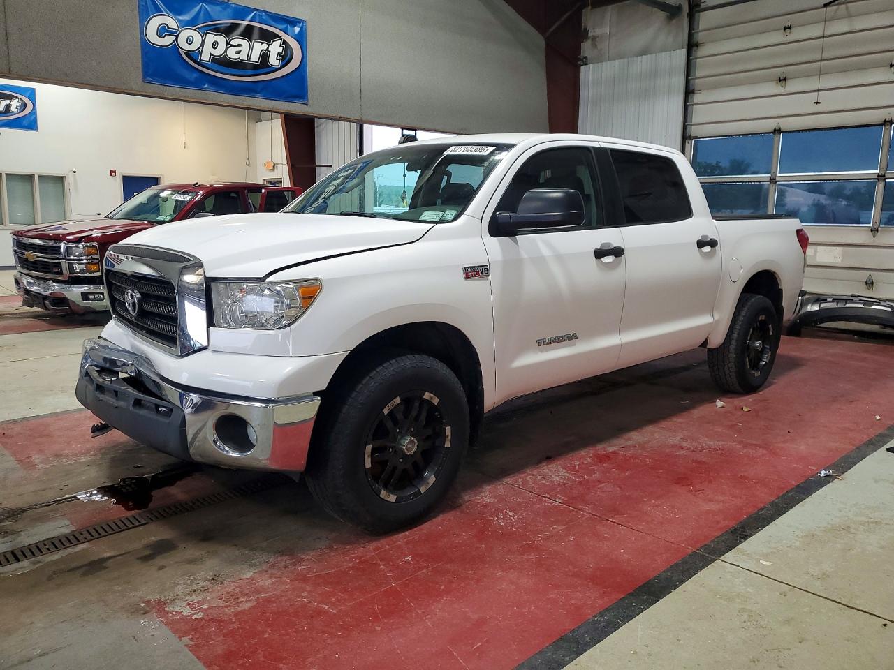2009 Toyota Tundra Grade White vin: 5TFDW54159X091996