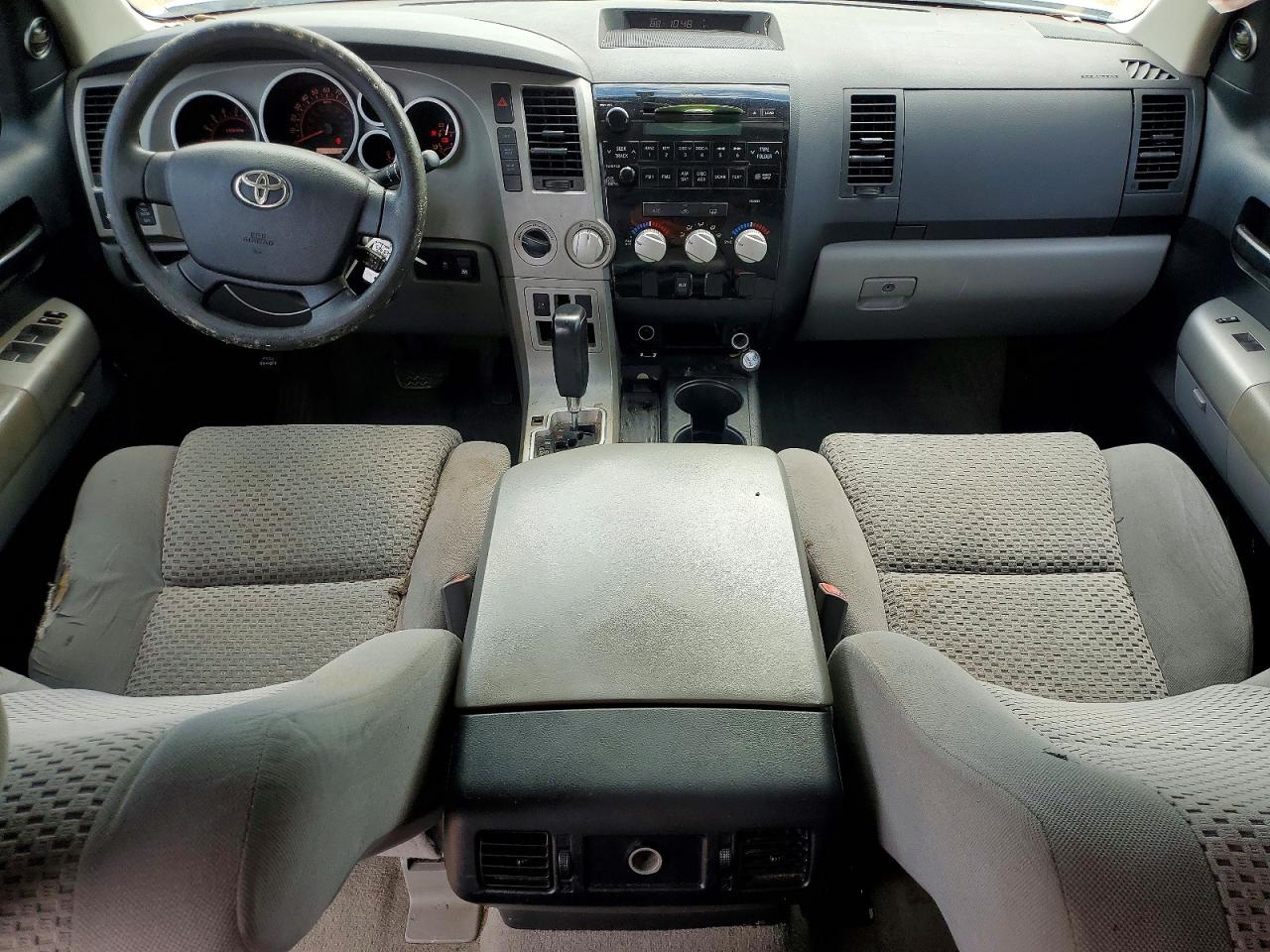 2009 Toyota Tundra Sr5 White vin: 5TFDW54189X088963