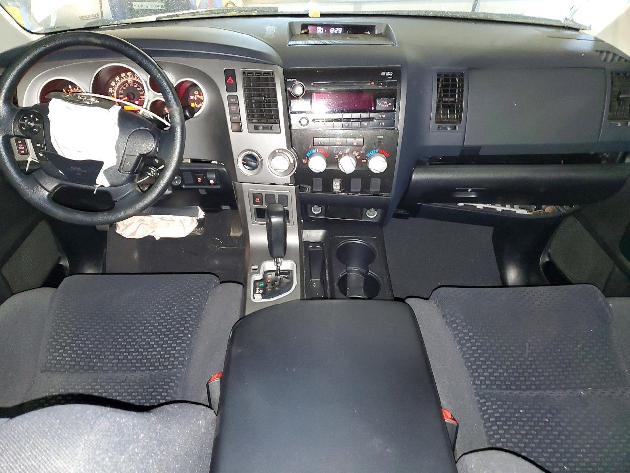 2013 Toyota Tundra Crewmax Sr5 White vin: 5TFDW5F10DX315195
