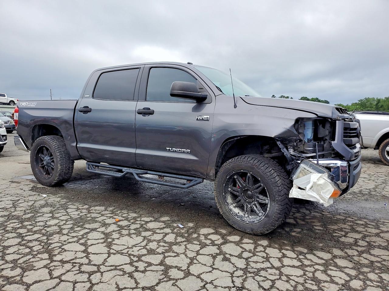 2014 Toyota Tundra Crewmax Sr5 Угольный vin: 5TFDW5F10EX373213