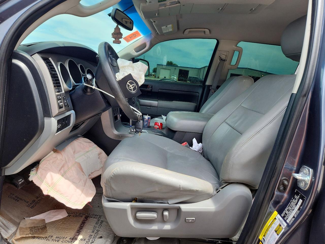 2010 Toyota Tundra Crewmax Sr5 Gray vin: 5TFDW5F11AX117320