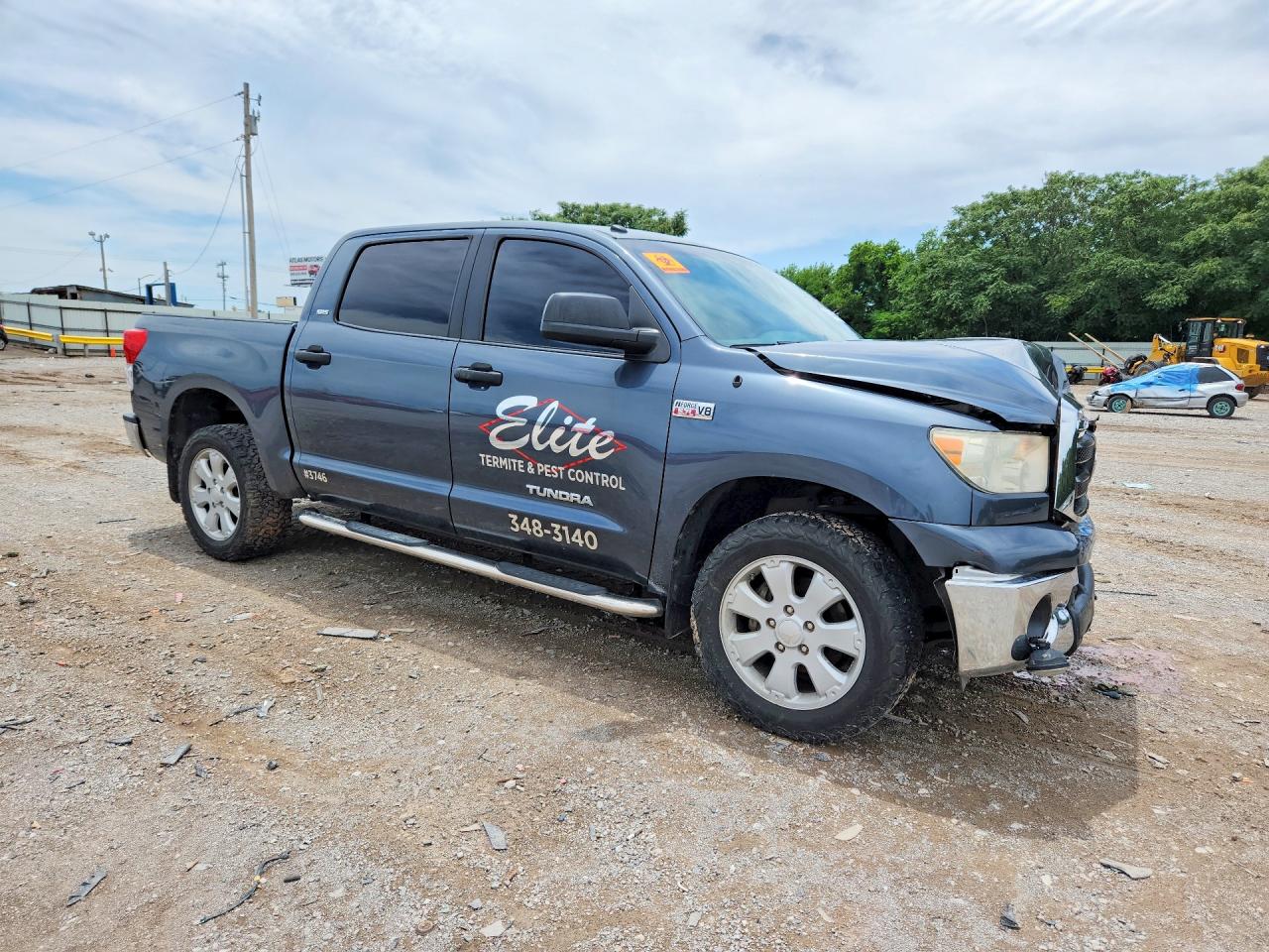 2010 Toyota Tundra Crewmax Sr5 Gray vin: 5TFDW5F11AX117320