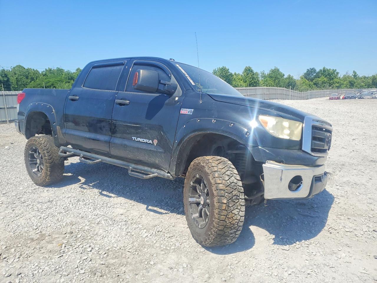2011 Toyota Tundra Crewmax Sr5 Black vin: 5TFDW5F11BX170097