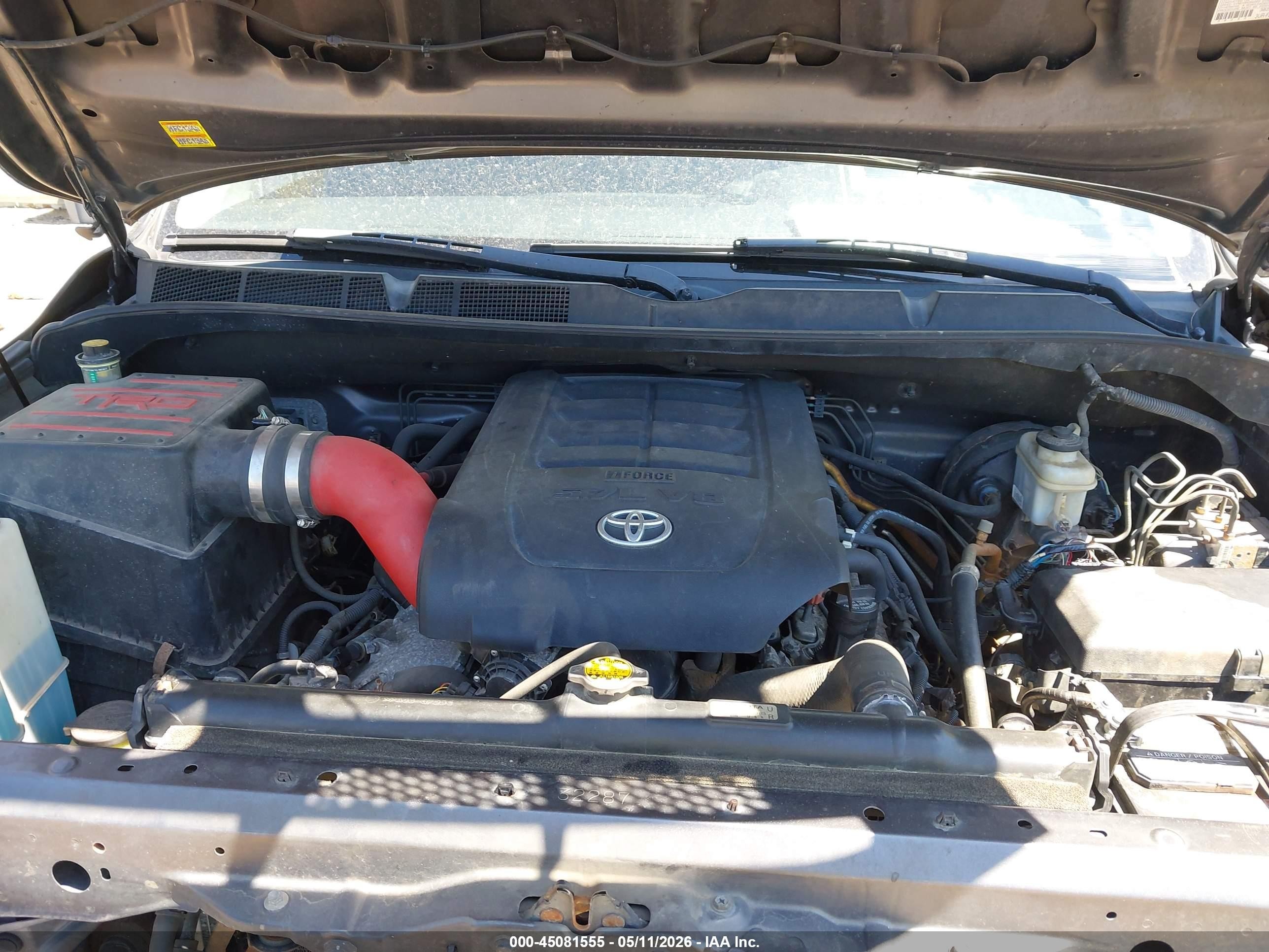 2011 Toyota Tundra Grade 5.7l V8 Gray vin: 5TFDW5F11BX196702