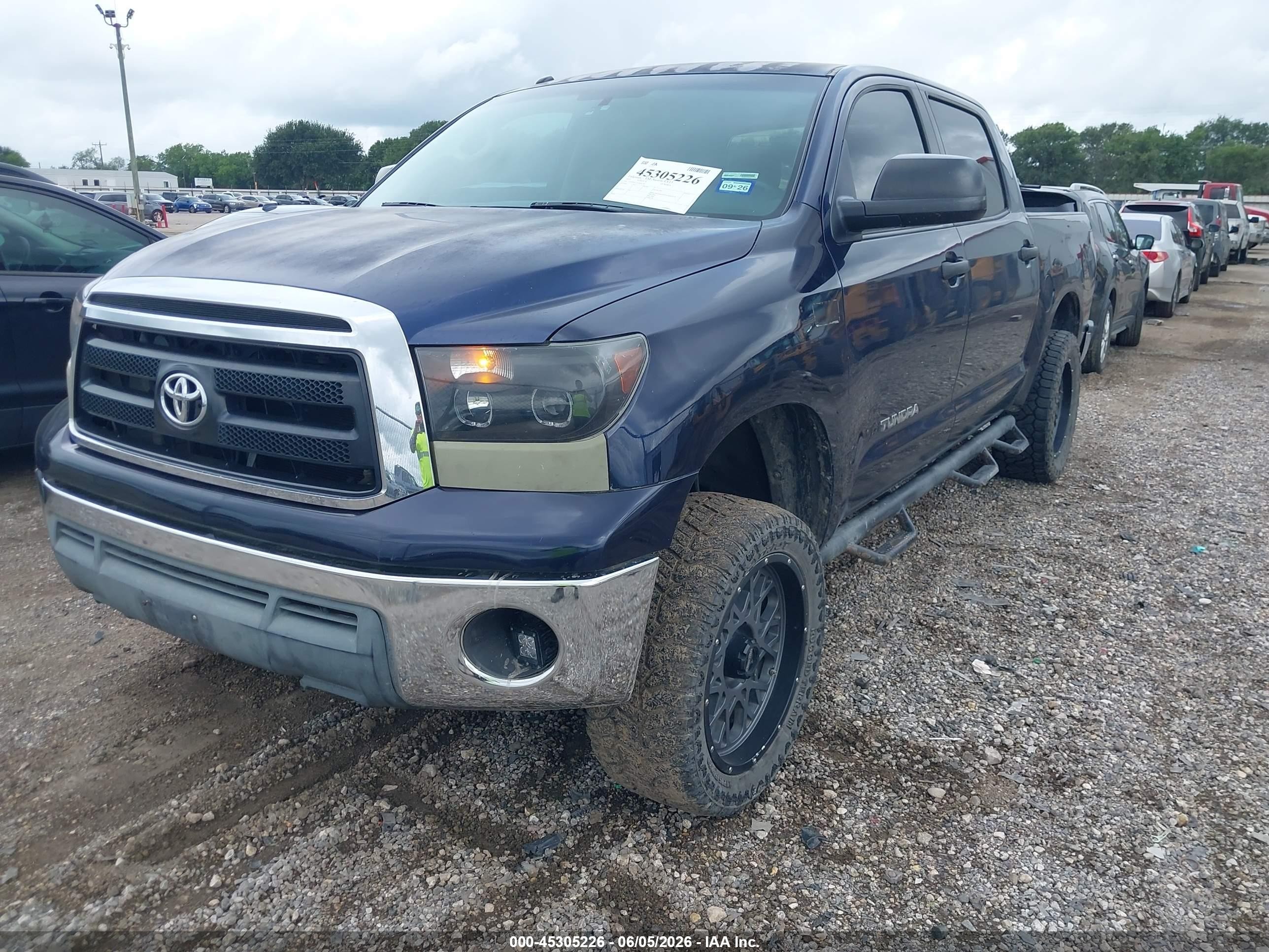 2012 Toyota Tundra Grade 5.7l V8 Navy vin: 5TFDW5F11CX262733