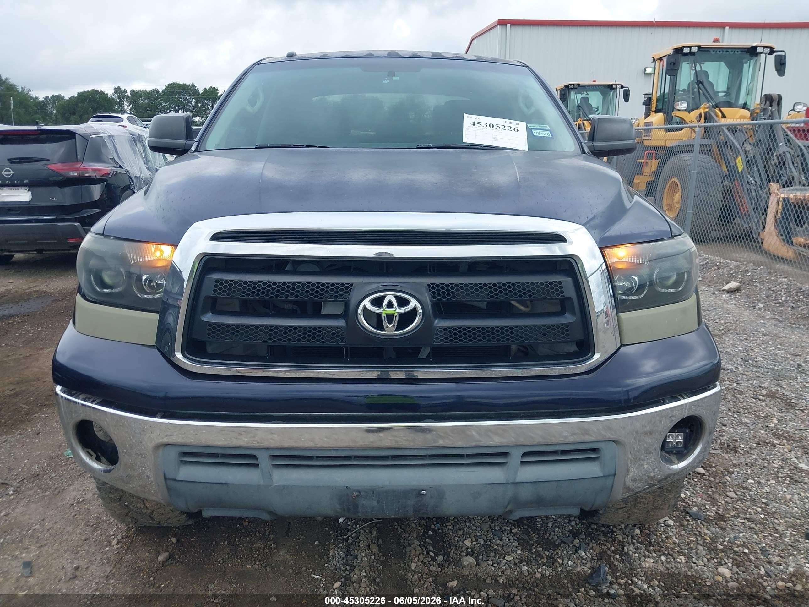 2012 Toyota Tundra Grade 5.7l V8 Navy vin: 5TFDW5F11CX262733