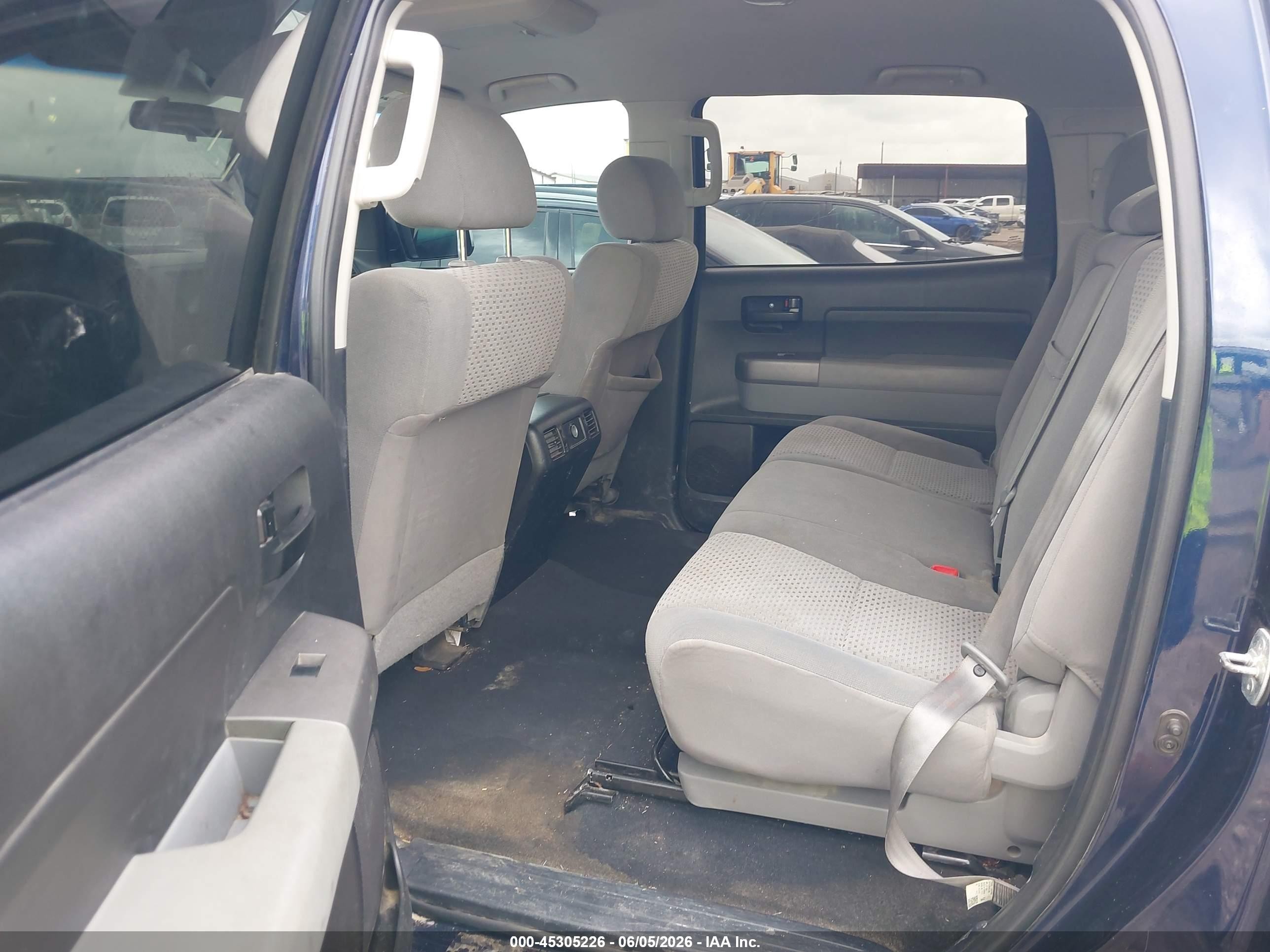 2012 Toyota Tundra Grade 5.7l V8 Navy vin: 5TFDW5F11CX262733