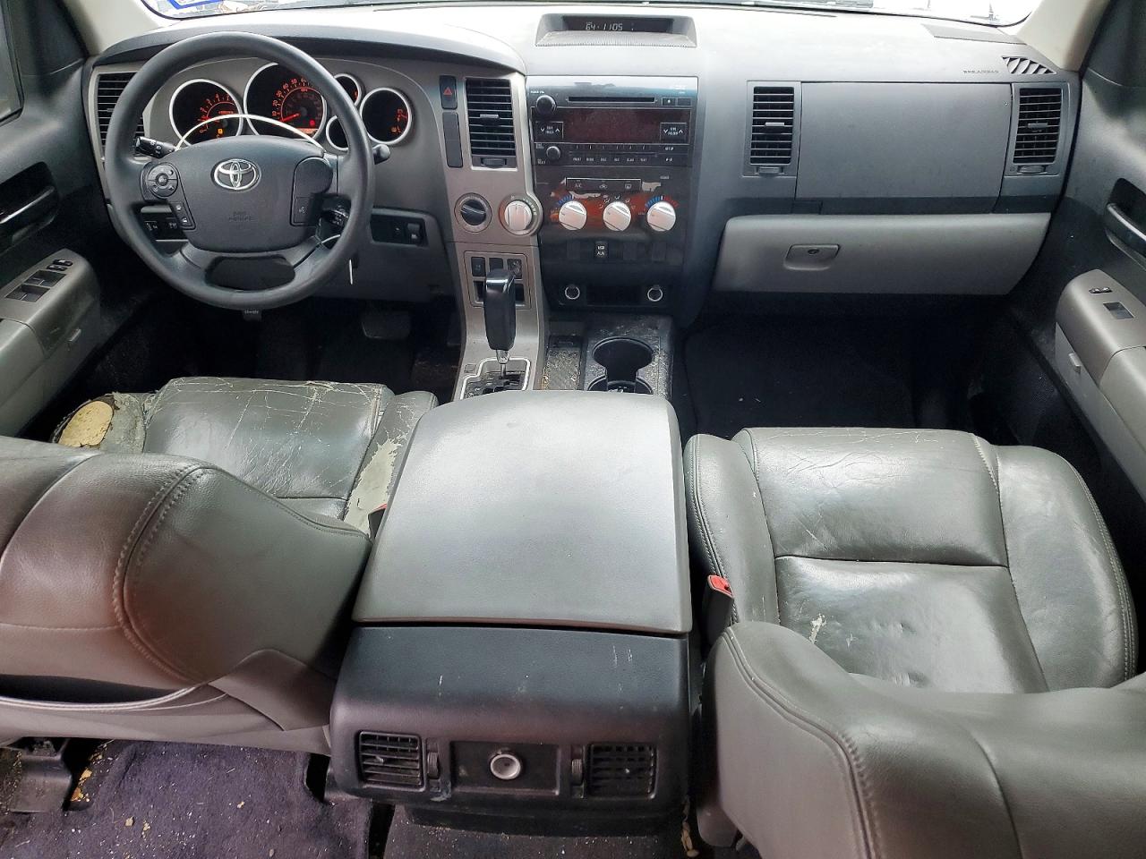 2012 Toyota Tundra White vin: 5TFDW5F11CX267401