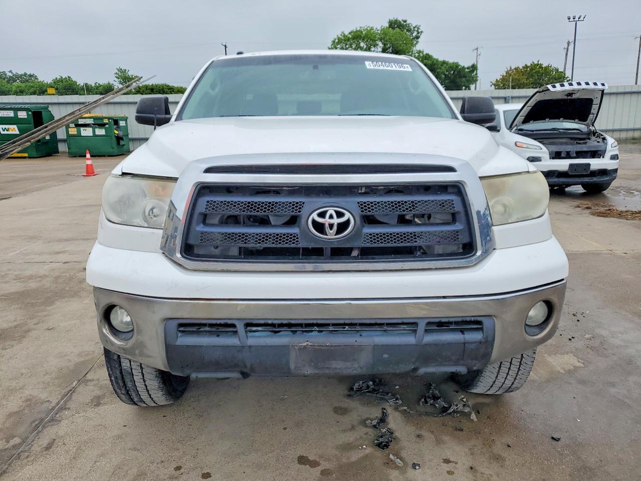 2012 Toyota Tundra White vin: 5TFDW5F11CX267401