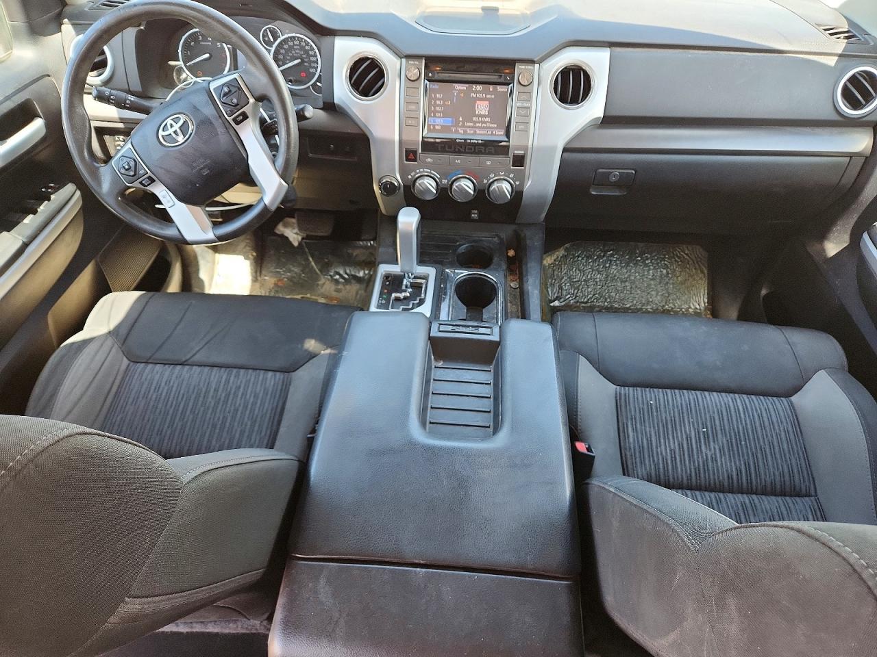 2014 Toyota Tundra Crewmax Sr5 Black vin: 5TFDW5F11EX388075