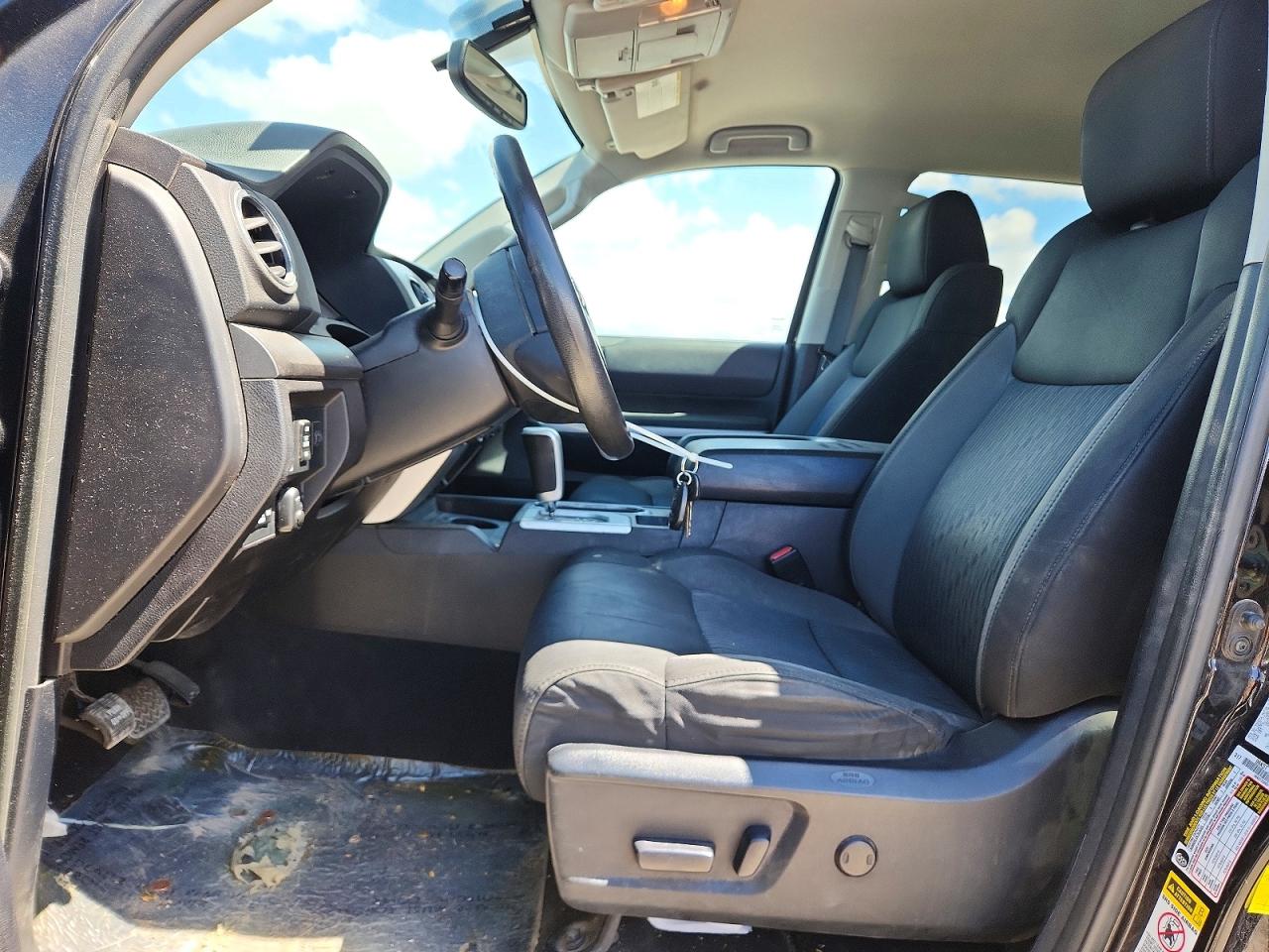 2014 Toyota Tundra Crewmax Sr5 Black vin: 5TFDW5F11EX388075