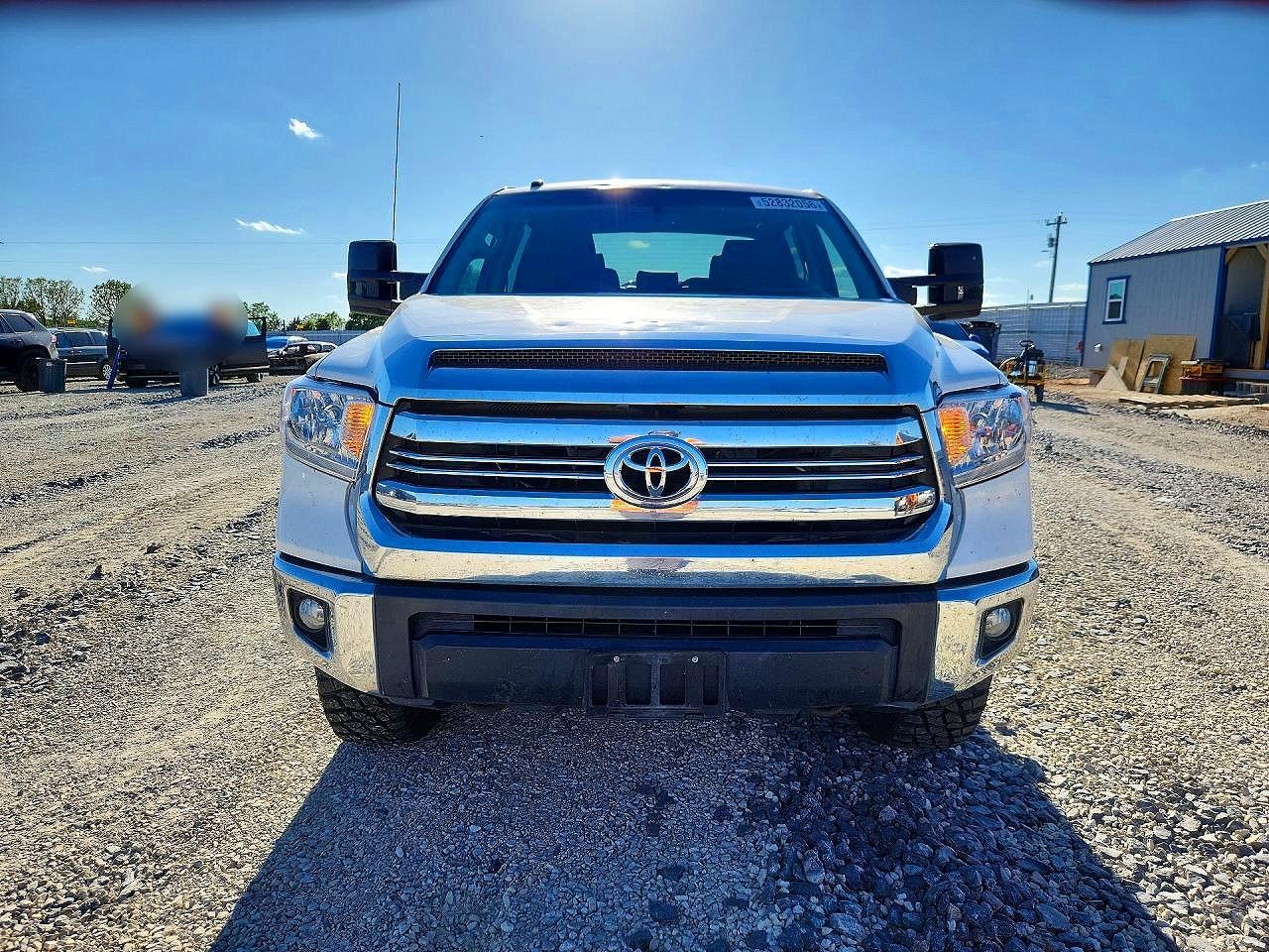 2015 Toyota Tundra Sr5 White vin: 5TFDW5F11FX443223