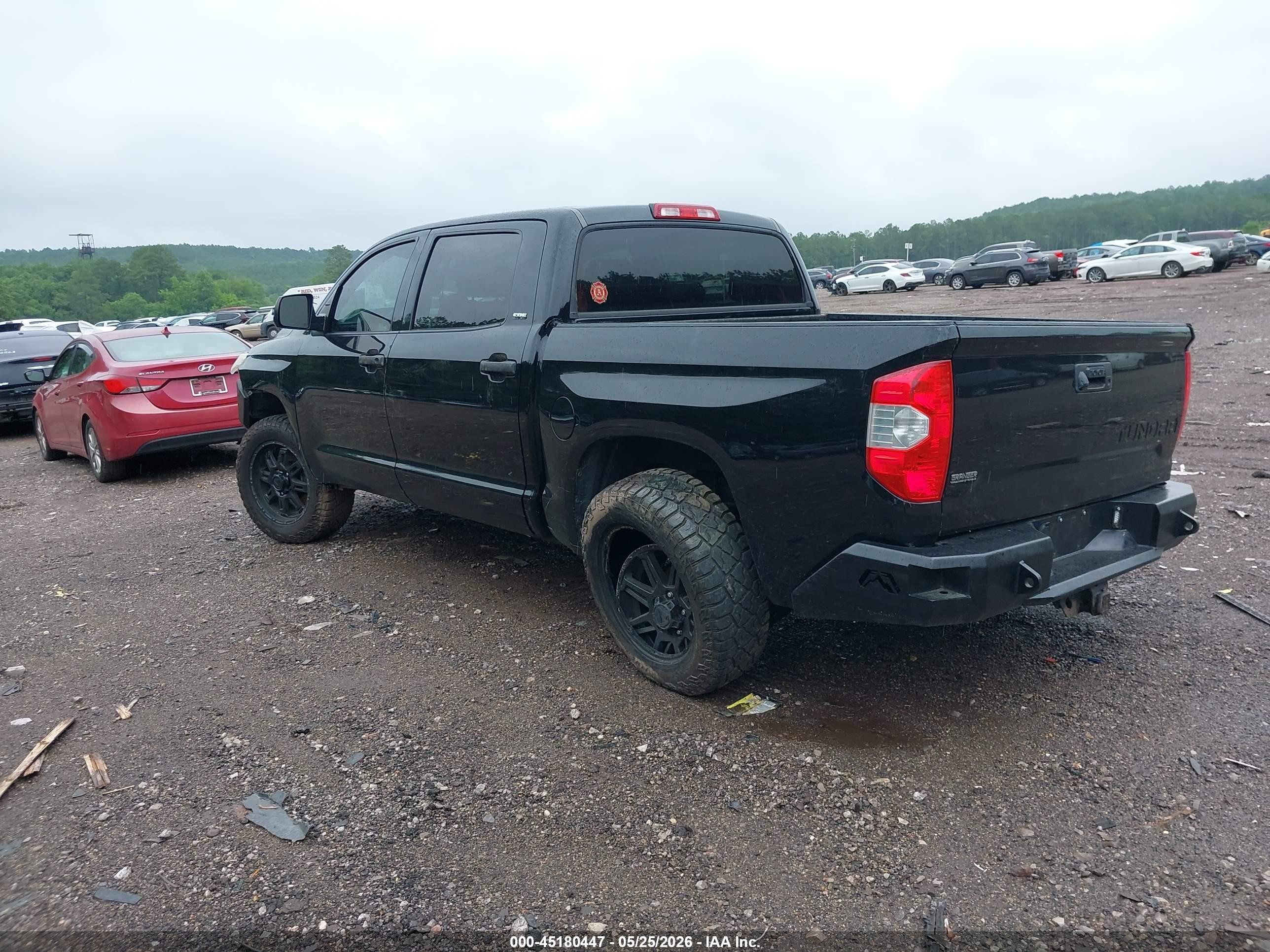 2015 Toyota Tundra Sr5 5.7l V8 Black vin: 5TFDW5F11FX462063