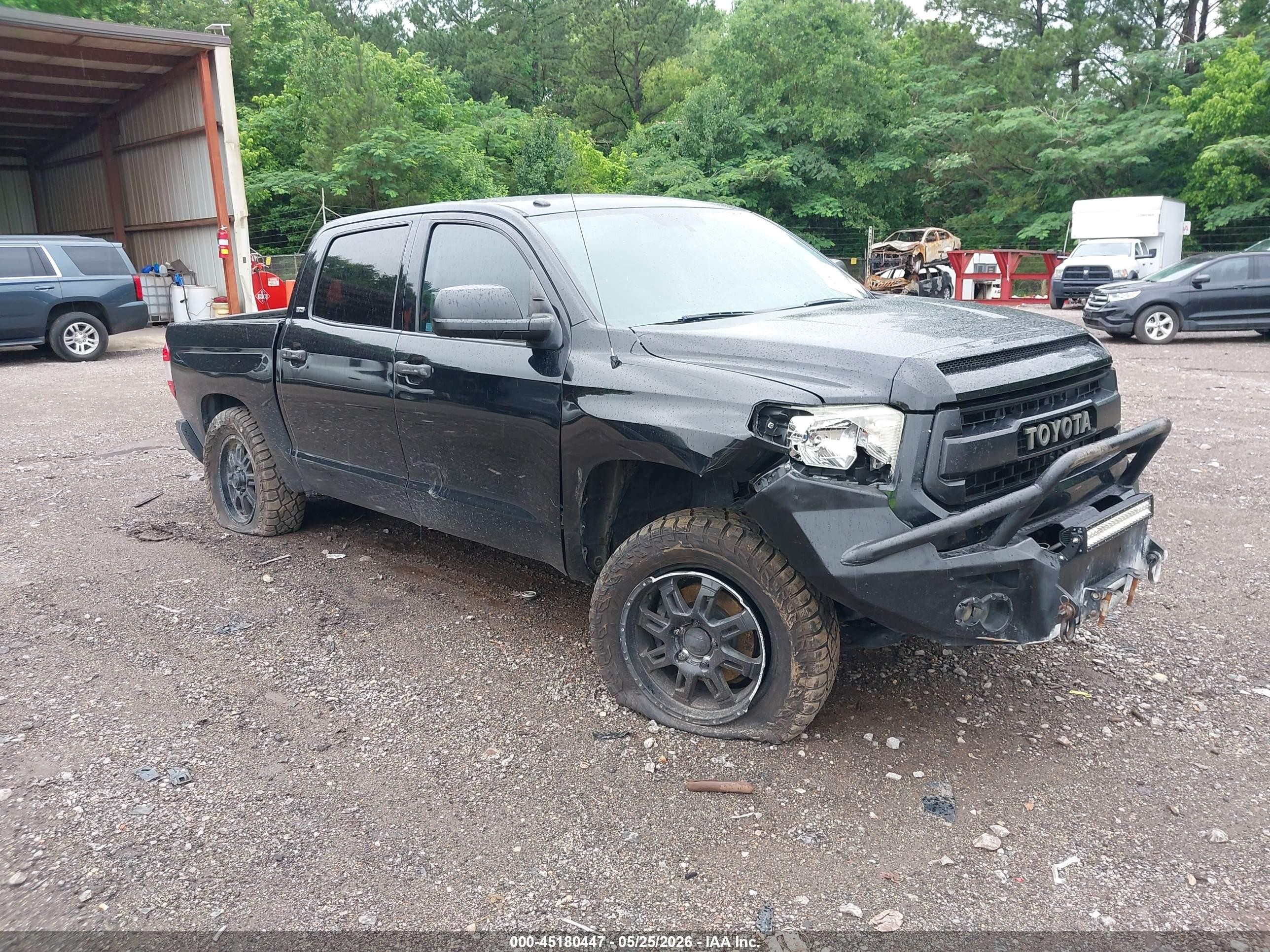 2015 Toyota Tundra Sr5 5.7l V8 Black vin: 5TFDW5F11FX462063