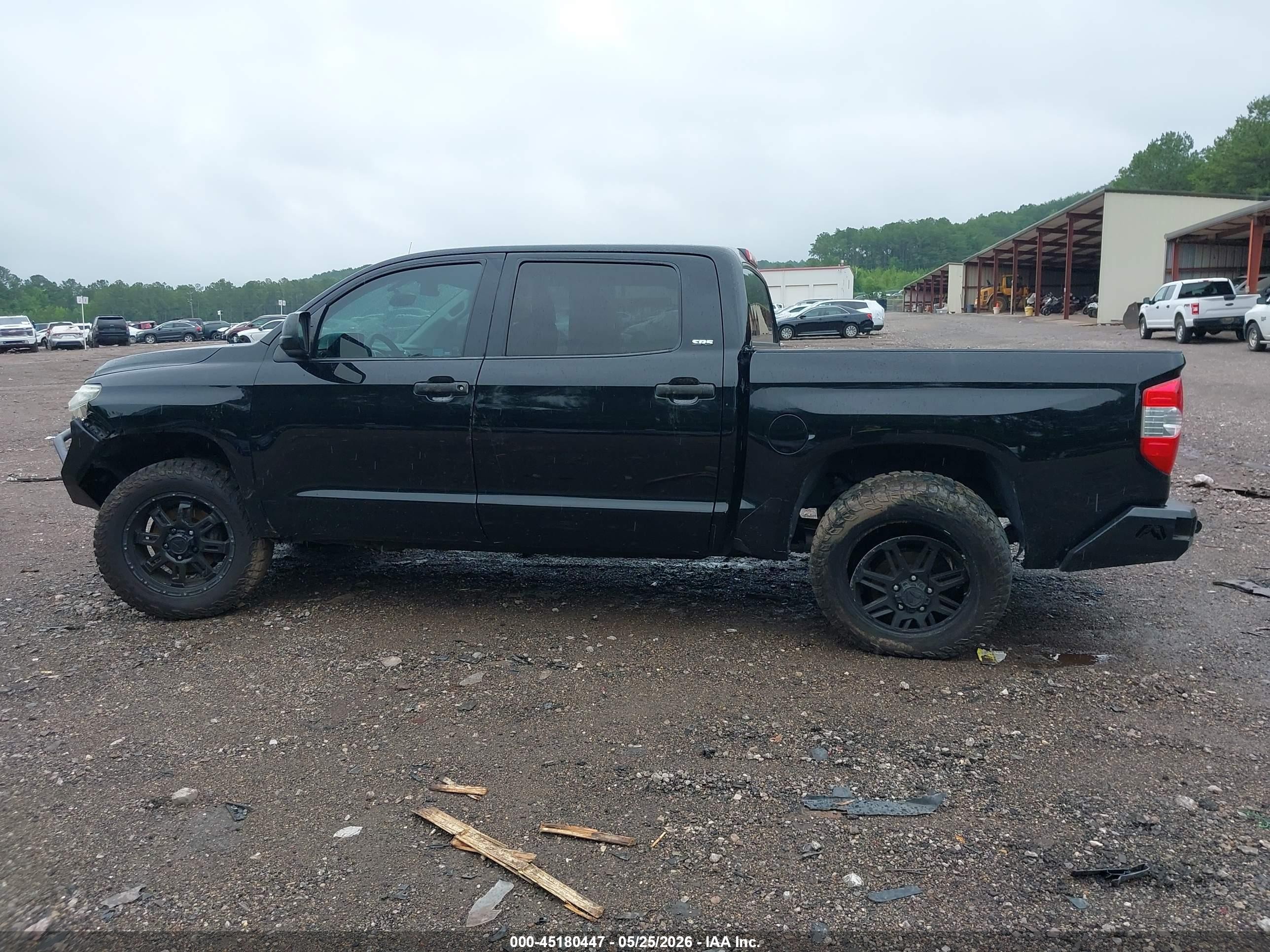 2015 Toyota Tundra Sr5 5.7l V8 Black vin: 5TFDW5F11FX462063