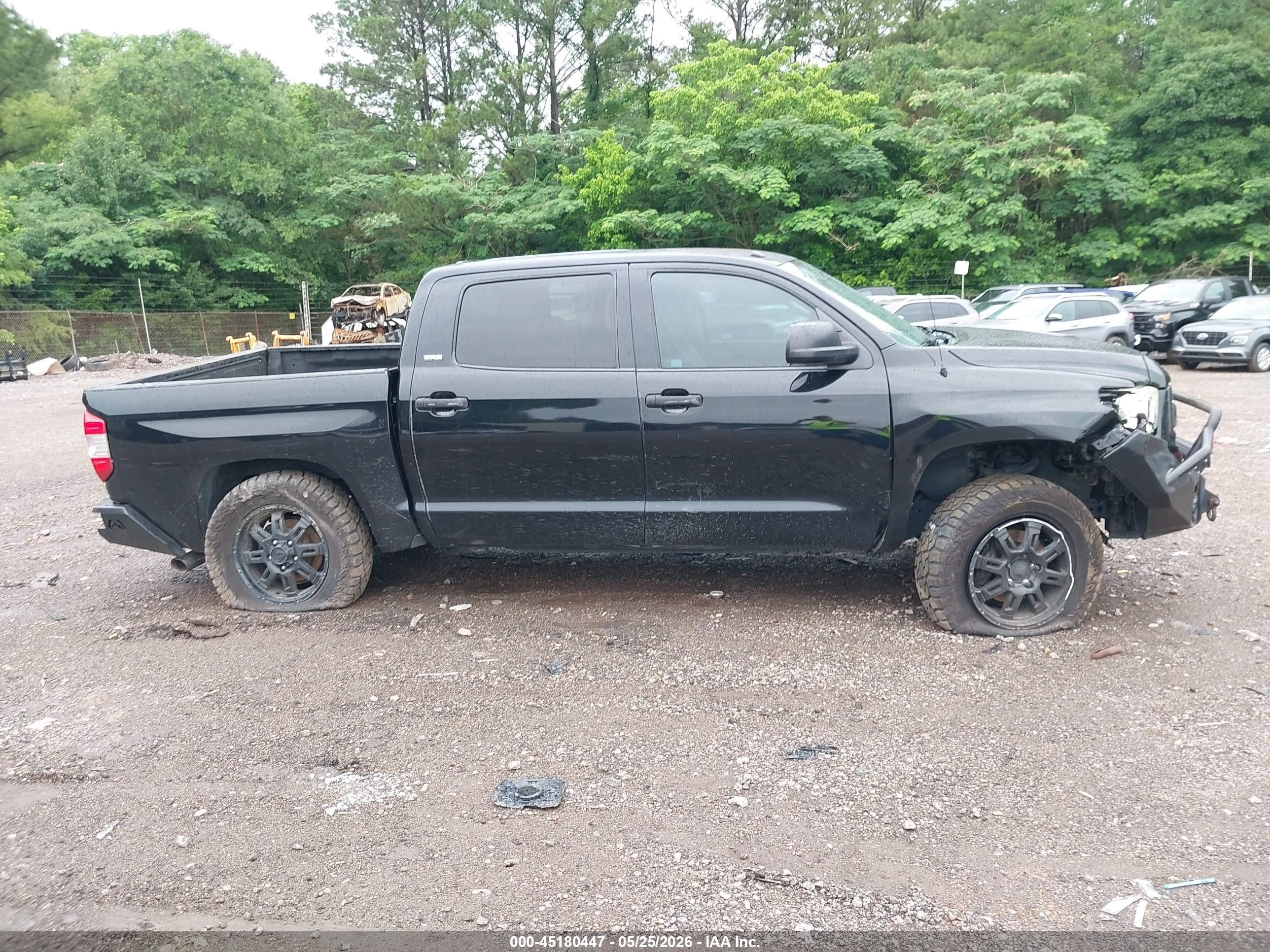 2015 Toyota Tundra Sr5 5.7l V8 Black vin: 5TFDW5F11FX462063