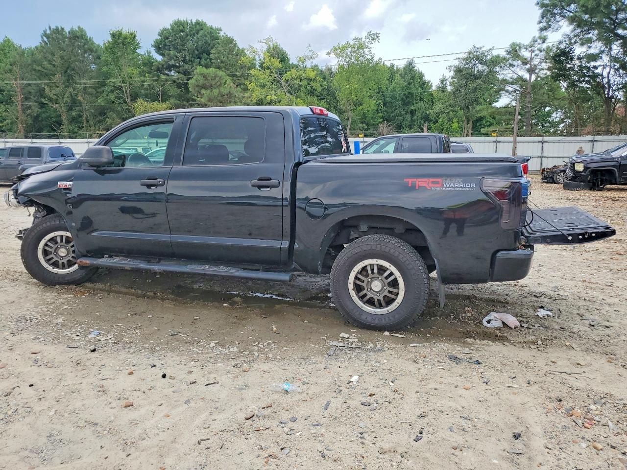 2012 Toyota Tundra Crewmax Sr5 Black vin: 5TFDW5F12CX223827