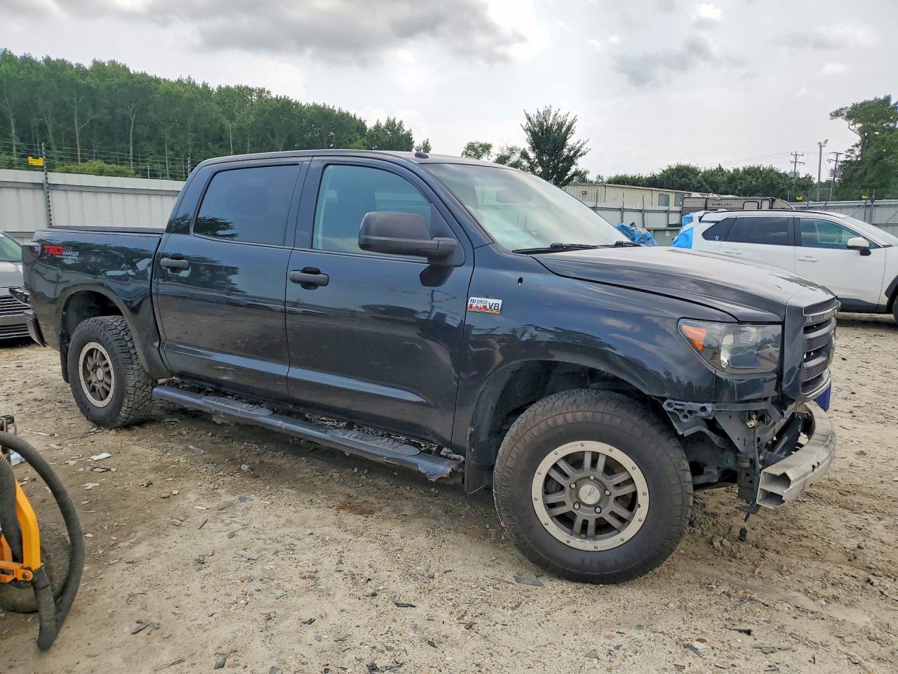 2012 Toyota Tundra Crewmax Sr5 Black vin: 5TFDW5F12CX223827