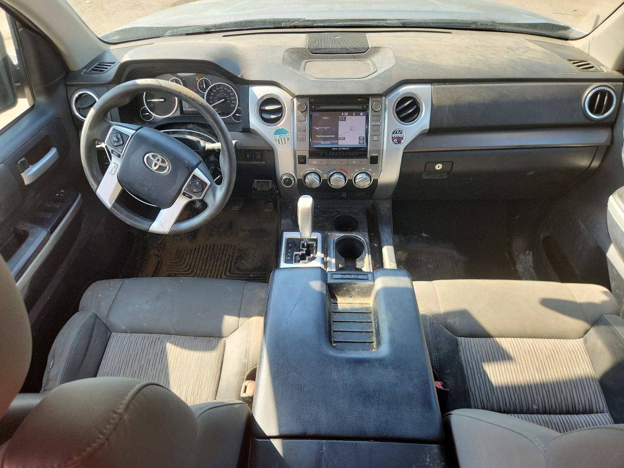 2015 Toyota Tundra Sr5 Silver vin: 5TFDW5F12FX477350