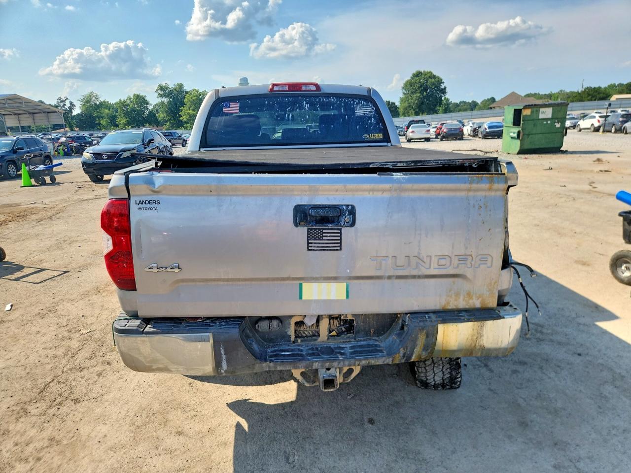 2015 Toyota Tundra Sr5 Silver vin: 5TFDW5F12FX477350
