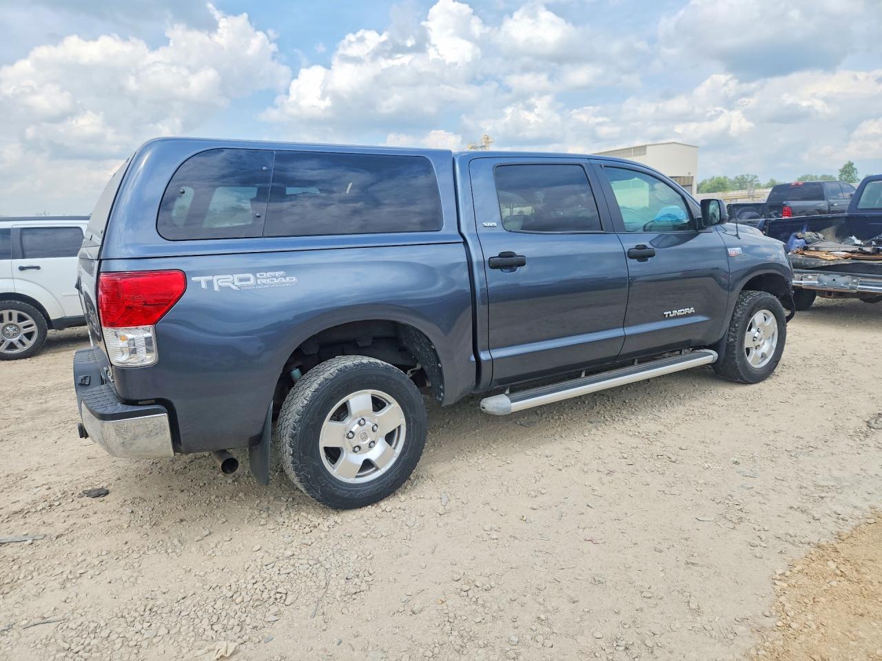 2010 Toyota Tundra Crewmax Sr5 Blue vin: 5TFDW5F13AX149010