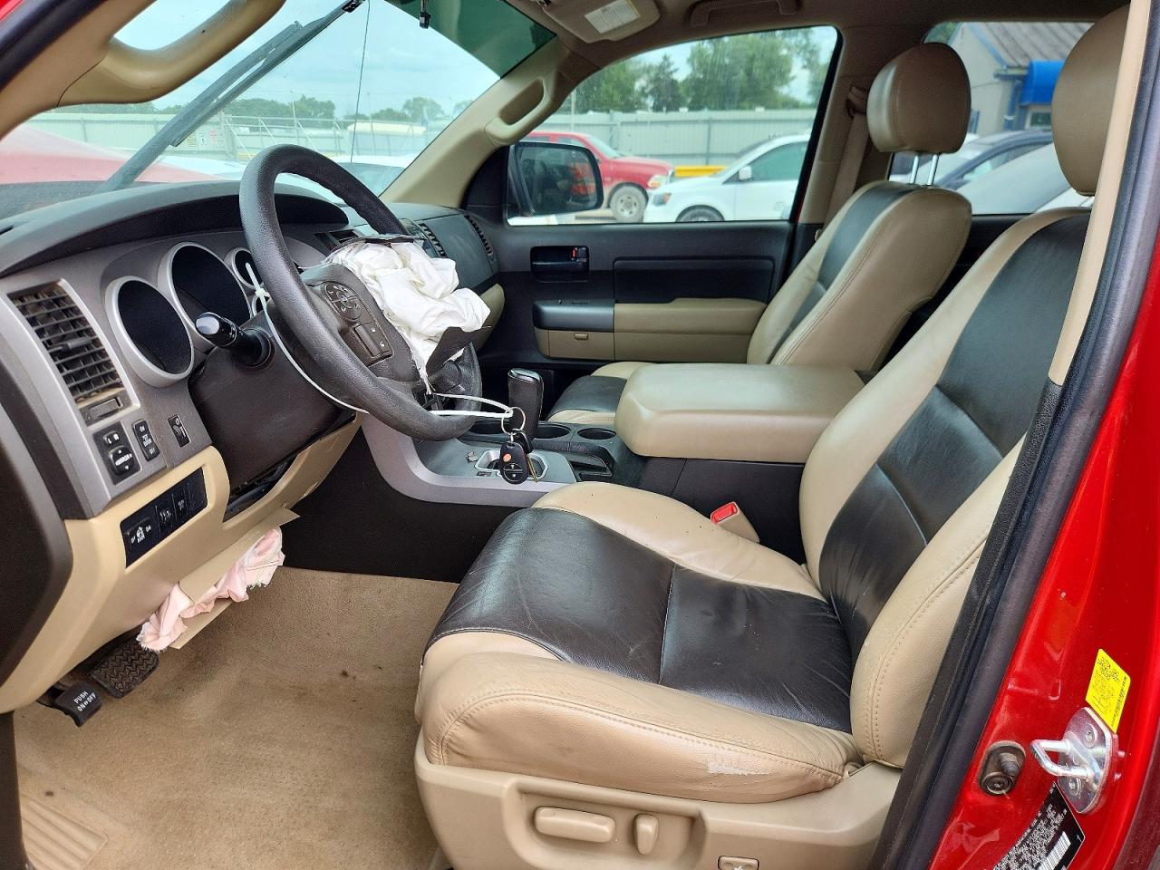 2011 Toyota Tundra Crewmax Sr5 Красный vin: 5TFDW5F13BX164169