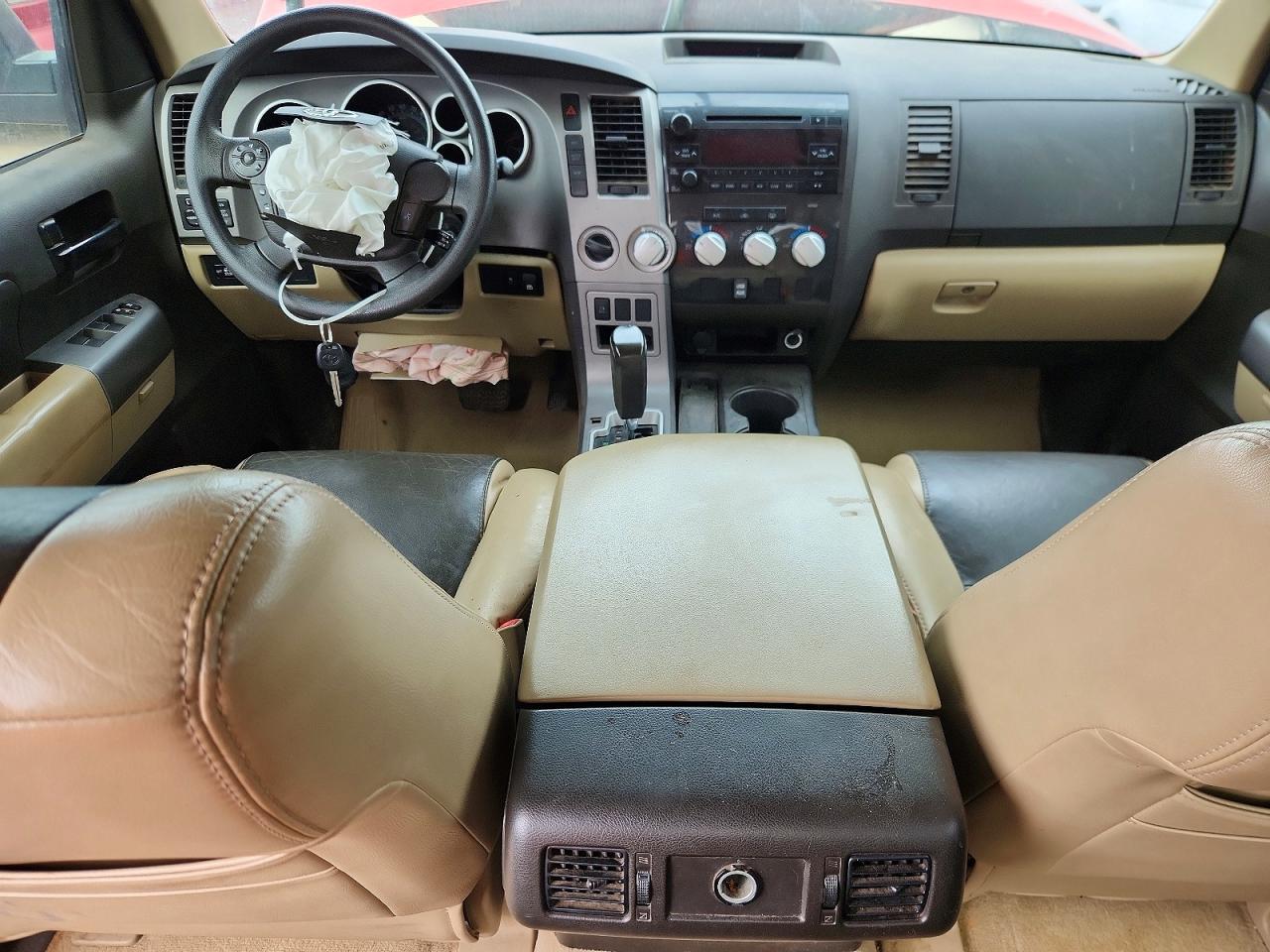 2011 Toyota Tundra Crewmax Sr5 Красный vin: 5TFDW5F13BX164169