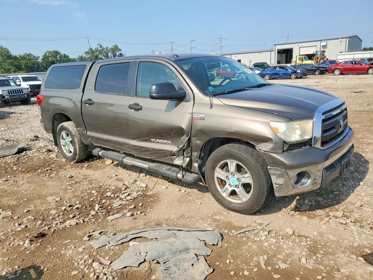 2011 Toyota Tundra Crewmax Sr5 Коричневый vin: 5TFDW5F13BX191341