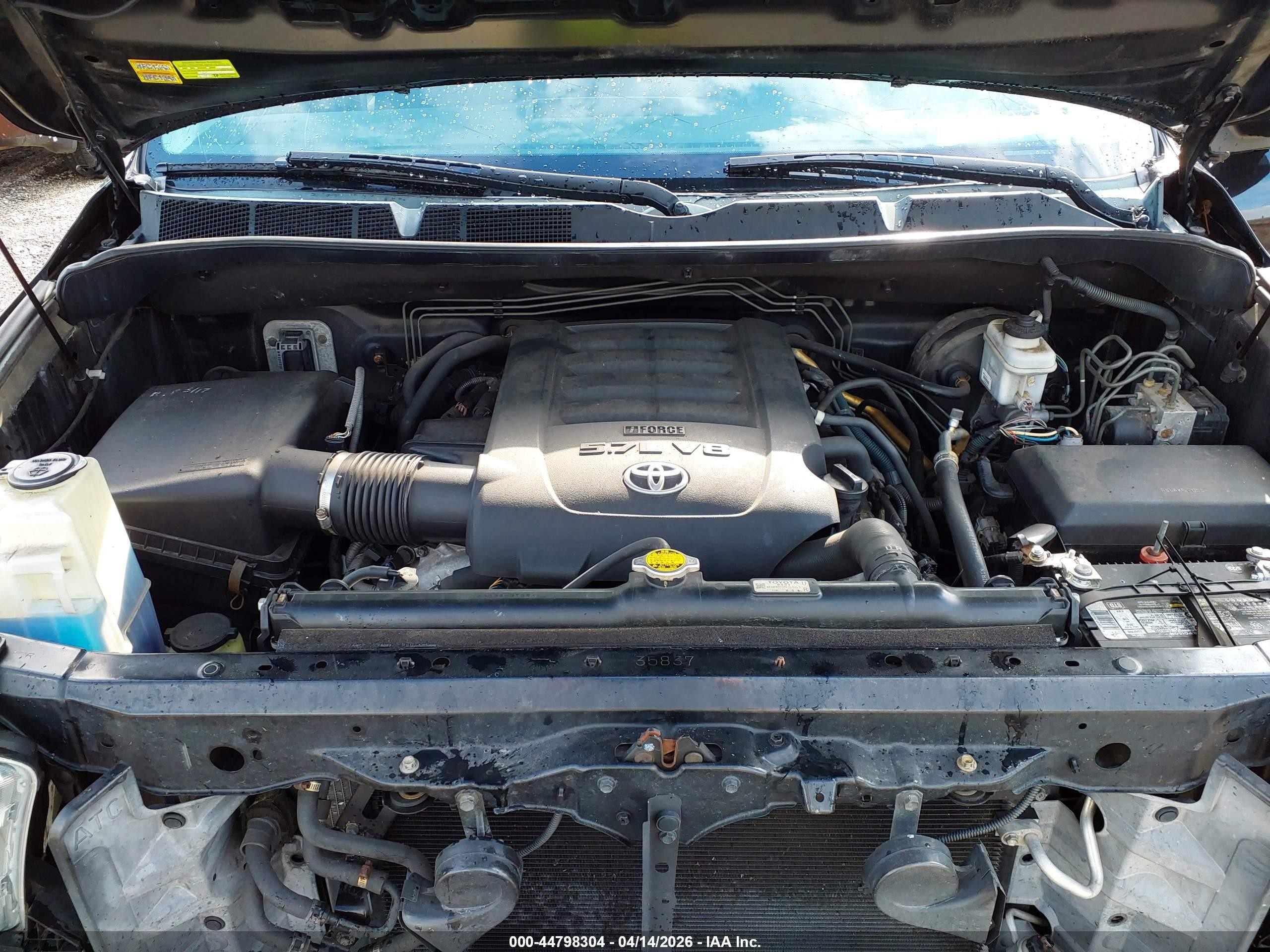 2013 Toyota Tundra Grade 5.7l V8 Black vin: 5TFDW5F13DX281365