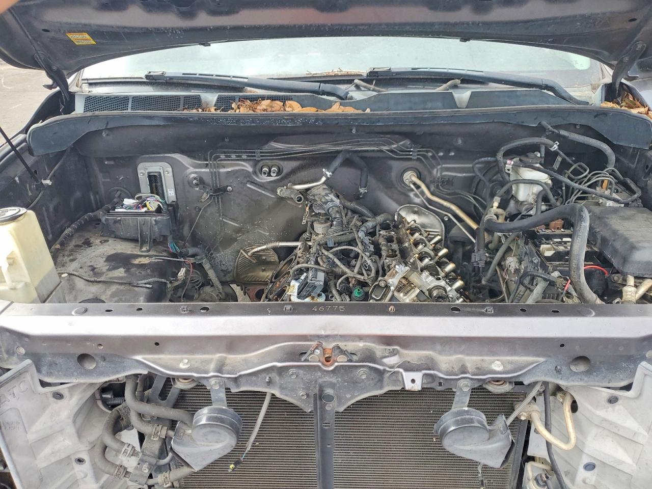 2013 Toyota Tundra Crewmax Sr5 Серый vin: 5TFDW5F13DX283844