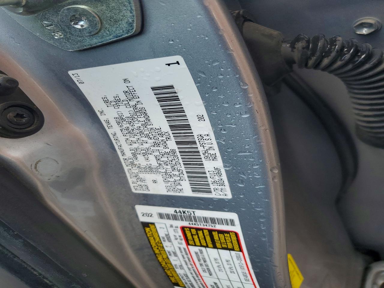 2013 Toyota Tundra Crewmax Sr5 Silver vin: 5TFDW5F13DX320908