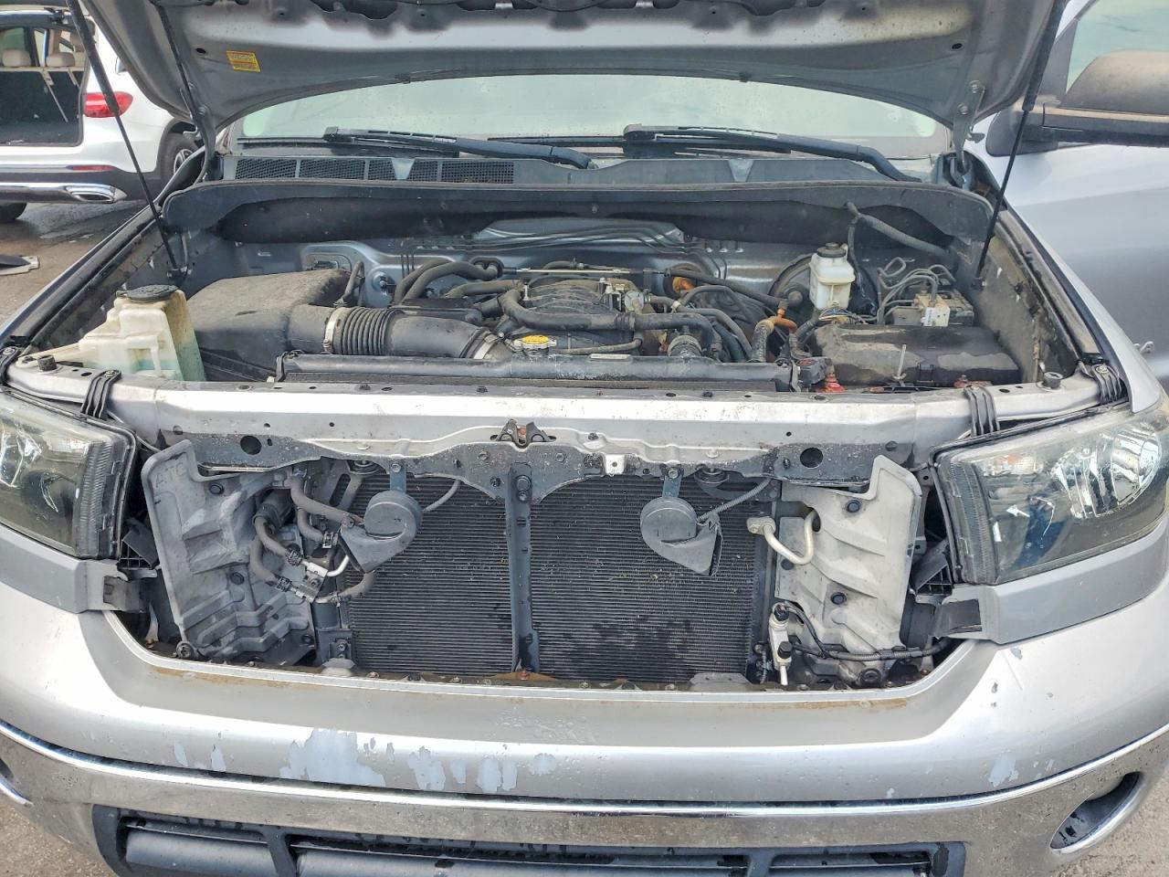 2013 Toyota Tundra Crewmax Sr5 Silver vin: 5TFDW5F13DX320908