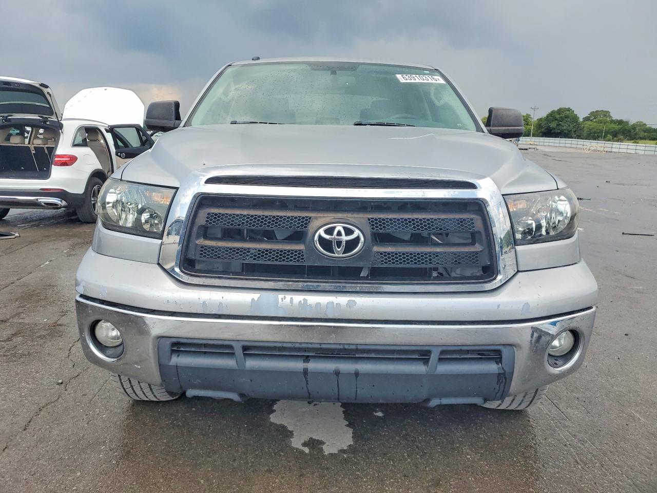 2013 Toyota Tundra Crewmax Sr5 Silver vin: 5TFDW5F13DX320908
