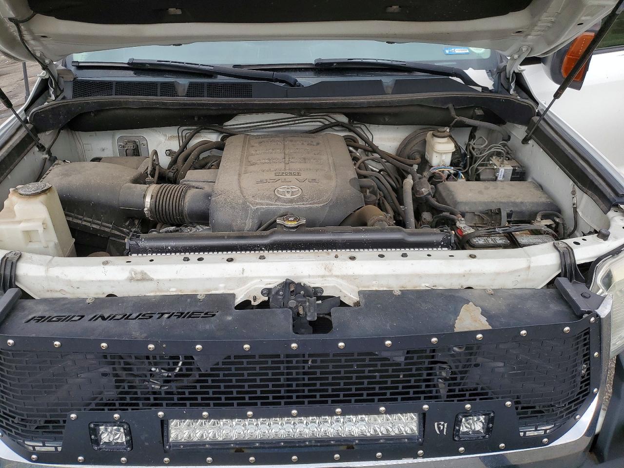 2014 Toyota Tundra Crewmax Sr5 Белый vin: 5TFDW5F13EX374176