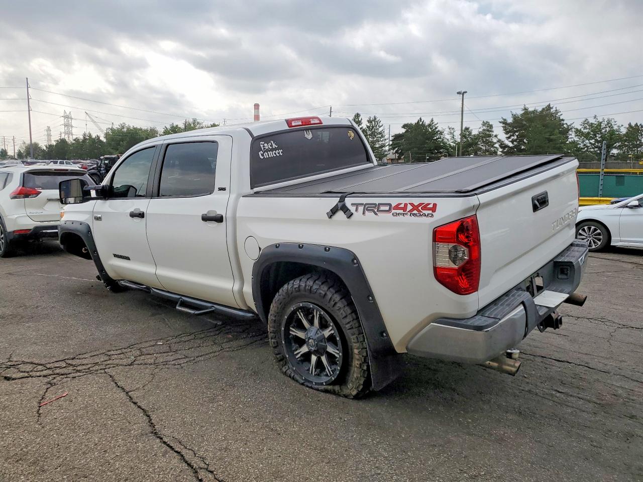 2014 Toyota Tundra Crewmax Sr5 Белый vin: 5TFDW5F13EX374176