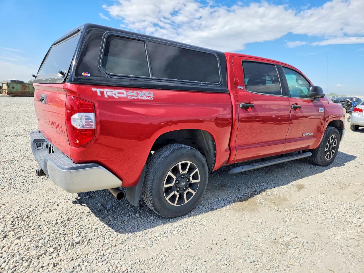 2015 Toyota Tundra Sr5 Красный vin: 5TFDW5F13FX465109