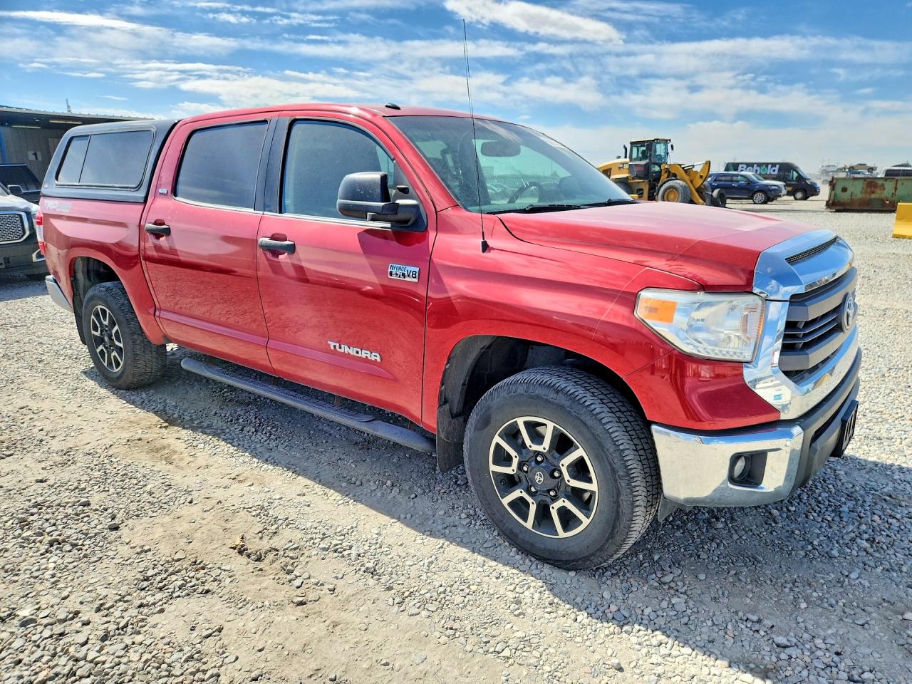 2015 Toyota Tundra Sr5 Красный vin: 5TFDW5F13FX465109