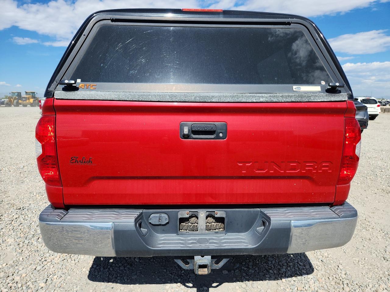 2015 Toyota Tundra Sr5 Красный vin: 5TFDW5F13FX465109
