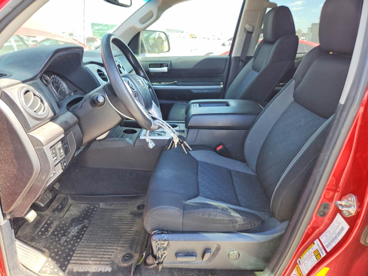 2015 Toyota Tundra Sr5 Красный vin: 5TFDW5F13FX465109