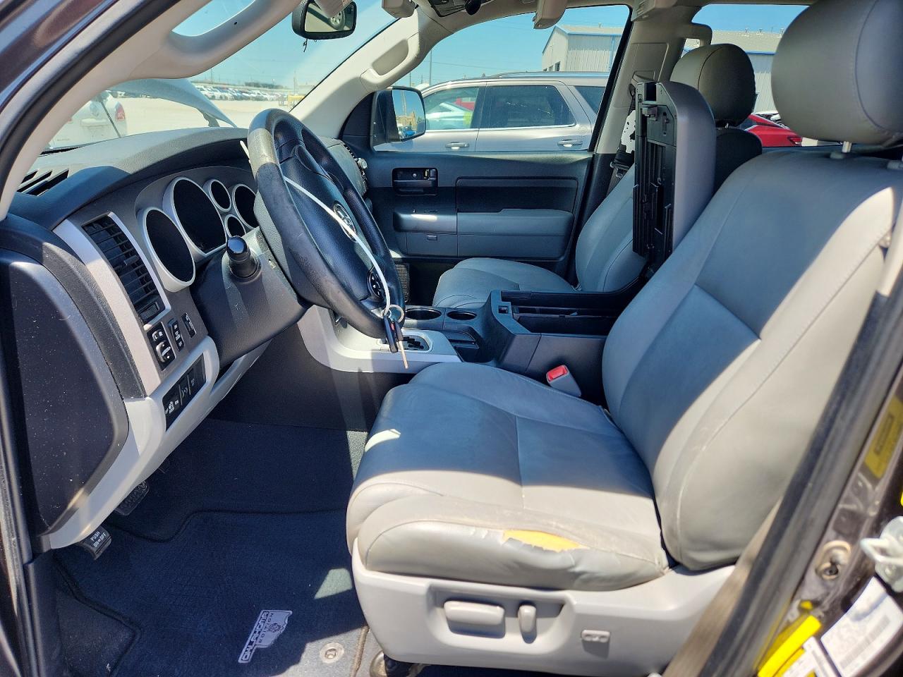 2012 Toyota Tundra Crewmax Sr5 Gray vin: 5TFDW5F14CX240807