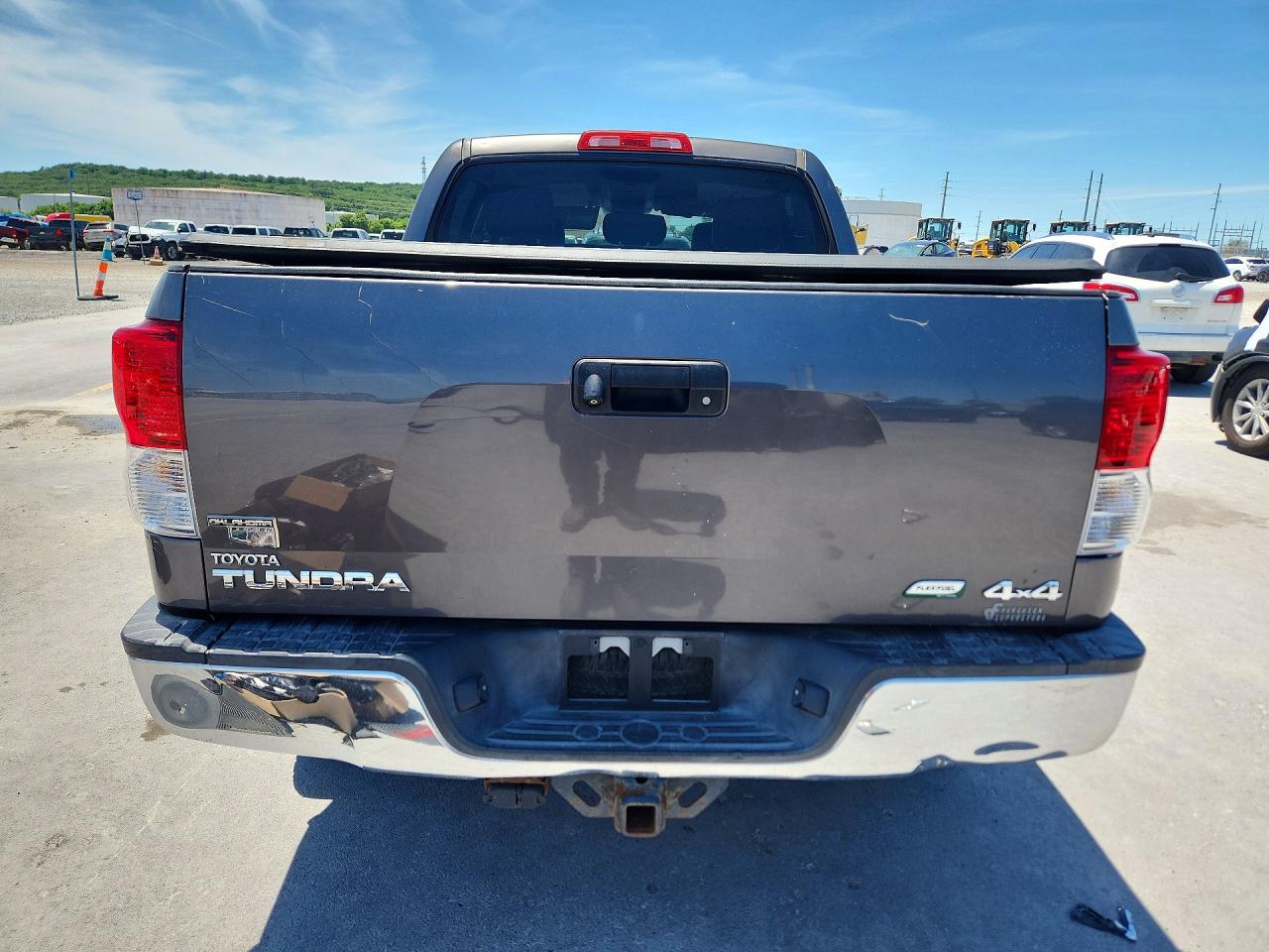 2012 Toyota Tundra Crewmax Sr5 Gray vin: 5TFDW5F14CX240807