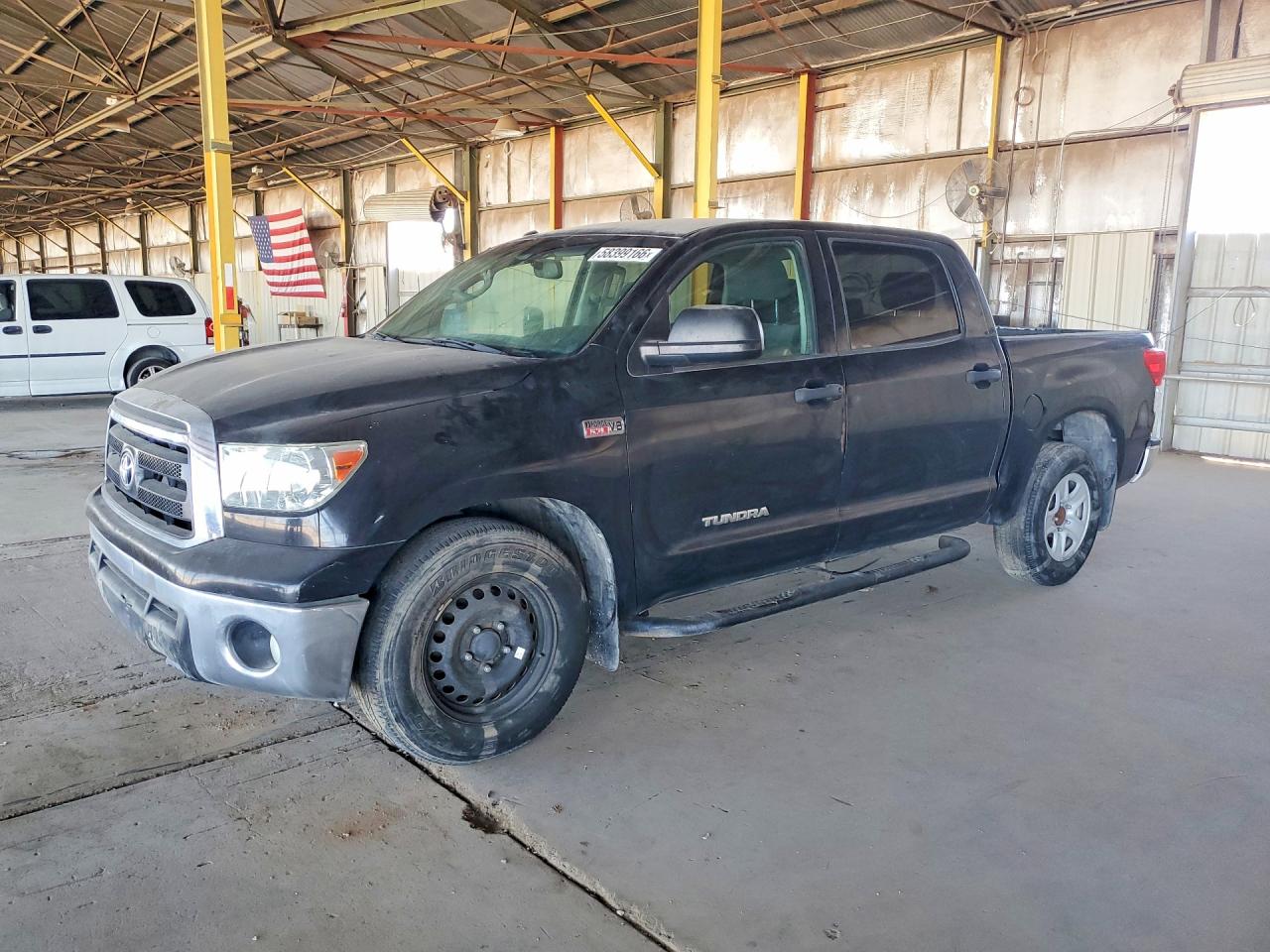 2013 Toyota Tundra Crewmax Sr5 Black vin: 5TFDW5F14DX287837