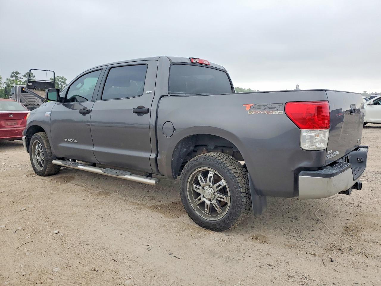 2013 Toyota Tundra Crewmax Sr5 Gray vin: 5TFDW5F14DX322828