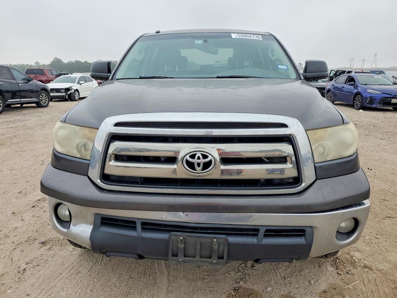 2013 Toyota Tundra Crewmax Sr5 Gray vin: 5TFDW5F14DX322828
