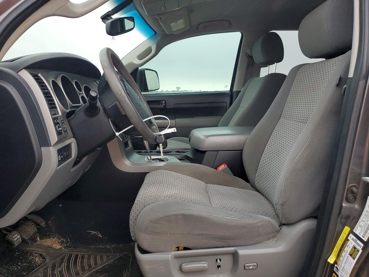 2013 Toyota Tundra Crewmax Sr5 Gray vin: 5TFDW5F14DX322828