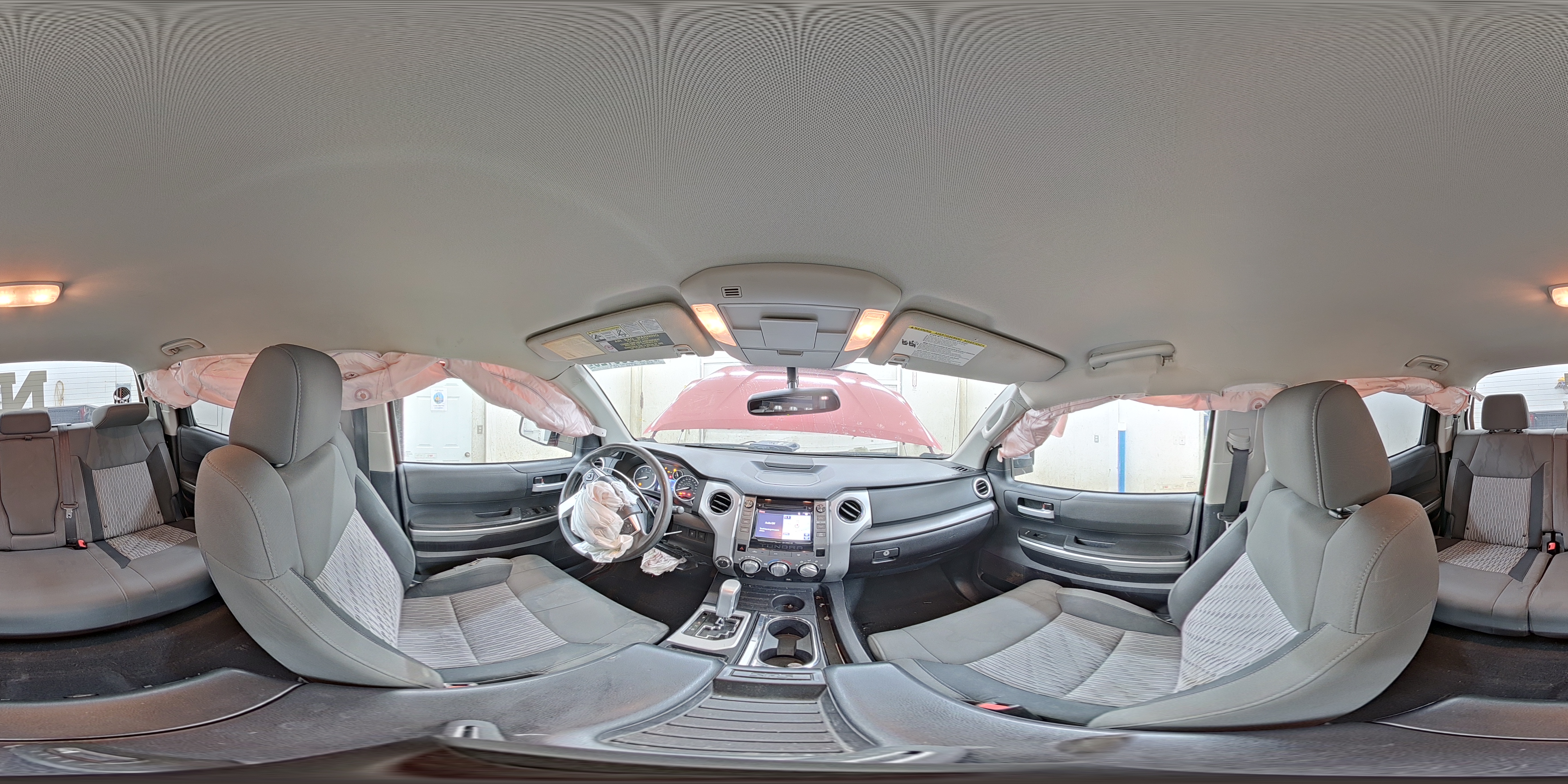 2014 Toyota Tundra Crewmax Sr5 Red vin: 5TFDW5F14EX379919